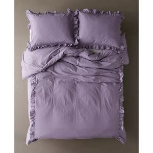 Ruffle Cotton Duvet Cover